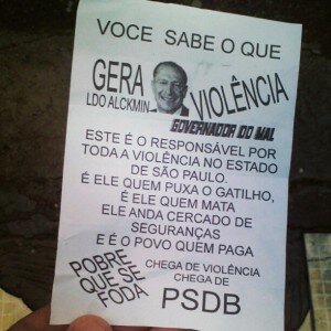 PAnfleto Alckmin Olé